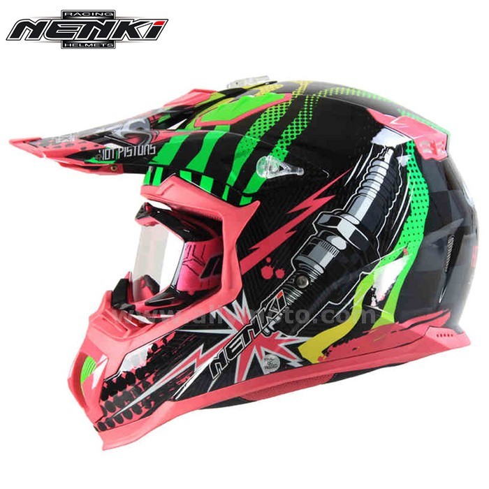 129 Motocross Off-Road Riding Full Face Helmet Men Women Atv Dirt Mx Bmx Dh Mtb Racing Goggles@3